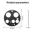 thumbnail image 3 of Matte Aluminum Alloy Lens Protector Cover with Precise Cutouts, Anti-Fingerprint & for Photography, 3 of 8