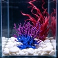 thumbnail image 5 of Aquarium Coral Reef Decor Plastic Artificial Coral Ornament for Fish Tank Freshwater Saltwater Aquascape Hideout 5.9 in, 5 of 6
