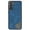 Blue, variant on Dteck Case for Samsung Galaxy S23,Magnetic Leather Card Slots Wallet Case Shockproof Rubber Kickstand Back Cover for Galaxy S23,Black
