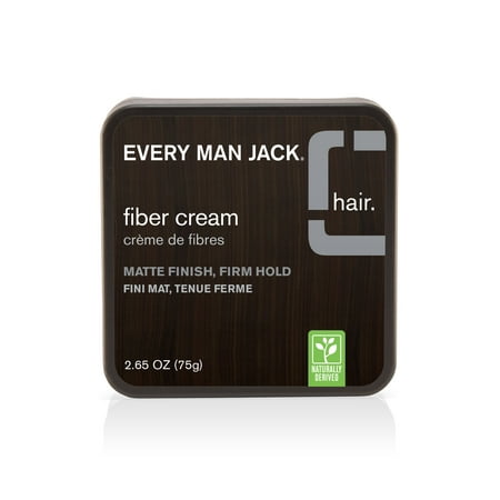 Every Man Jack - Fiber Cream Fragrance Free, 2.65 (Best Hair Products For Black Males)