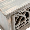 thumbnail image 5 of GDF Studio Casual Farmhouse Rectangle Wood Nightstand, Antique Grey, 5 of 10