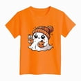 thumbnail image 5 of TOWED22 Halloween Outfits for Kids Pumpkin Patch Crew Toddler Short Sleeve Tshirt Top Casual Set Little Boy Girl Cothes,Orange,12-18 M, 5 of 5