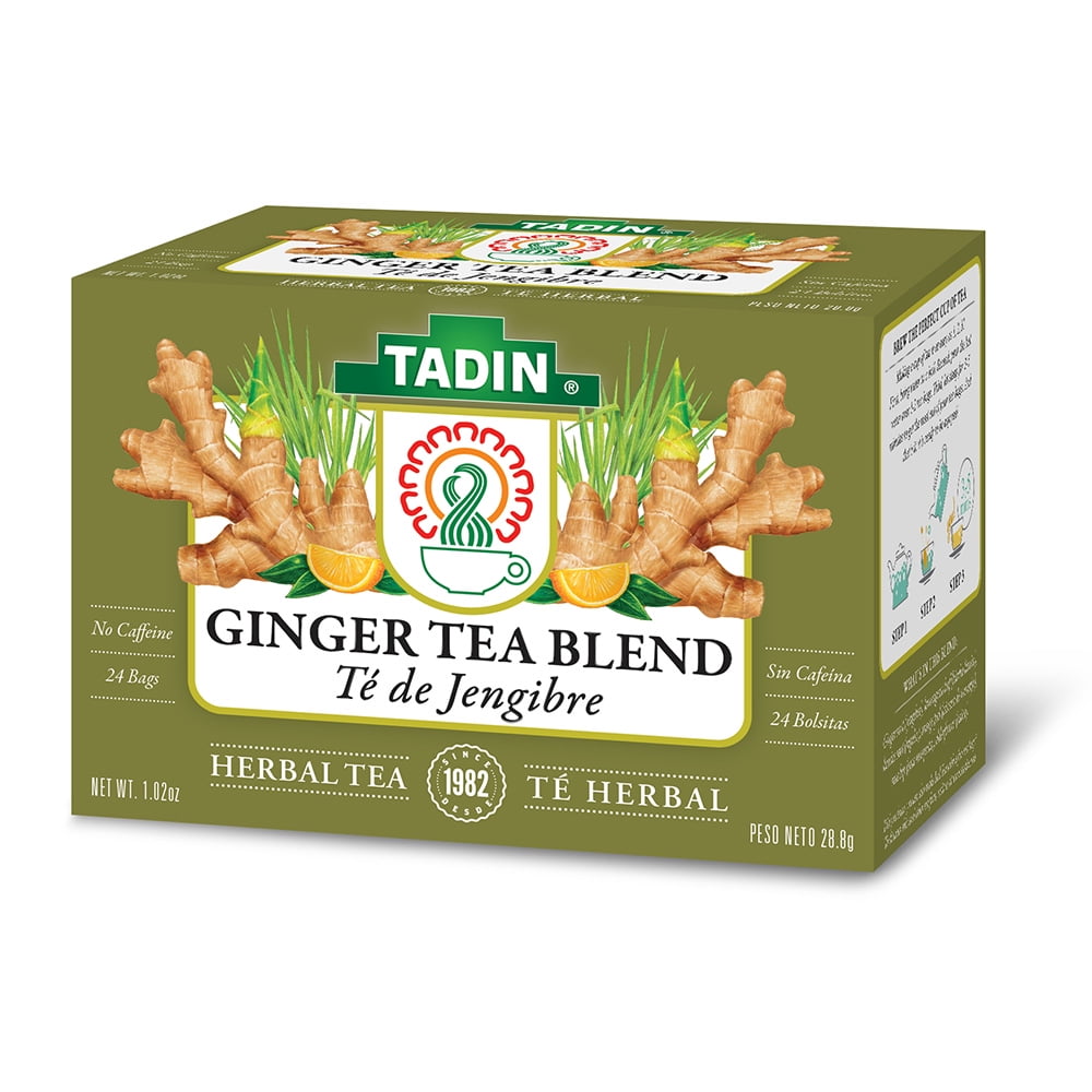 Tadin Ginger Herbal Tea. Supports a Healthy Digestion, Stops Nausea and