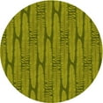 thumbnail image 1 of Ahgly Company Machine Washable Indoor Round Transitional Brown Area Rugs, 5' Round, 1 of 7