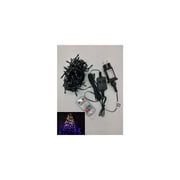 Hi-Line Gift Ltd. Multi-Function Timed String Lights - 100 RGB LEDs with Remote