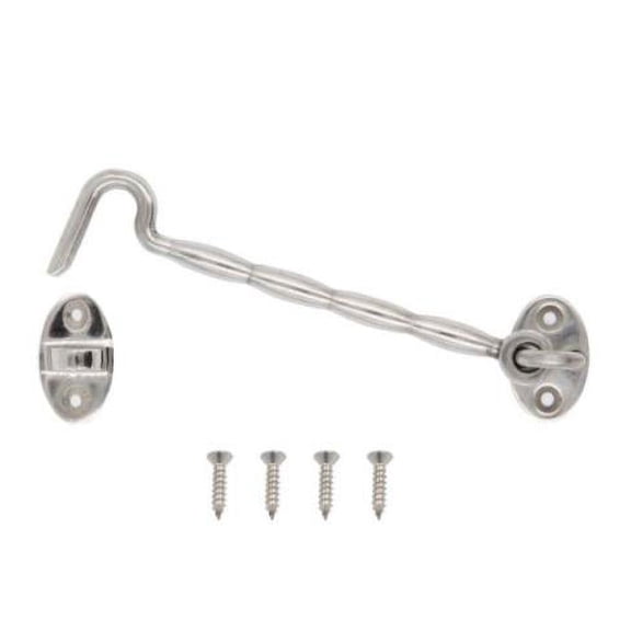 New 6 in. Stainless Steel Hook and Eye