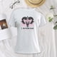 thumbnail image 1 of Camiseta con hombros descubiertos para mujer, camiseta tipo túnica, ropa informal, ropa para niñas, camisetas cómodas con cuello redondo estampadas a SG, 1 of 10