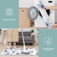 thumbnail image 6 of Pioneer Flower Floral Print Pattern Kitchen Rugs Sets Of 3,Kitchen Runner Rugs Non Skid Washable,Decorative Kitchen Floor Mats for Kitchen,Sink,Laundry,17X30 Inch + 17X47 Inch + 17X59 Inch, 6 of 6