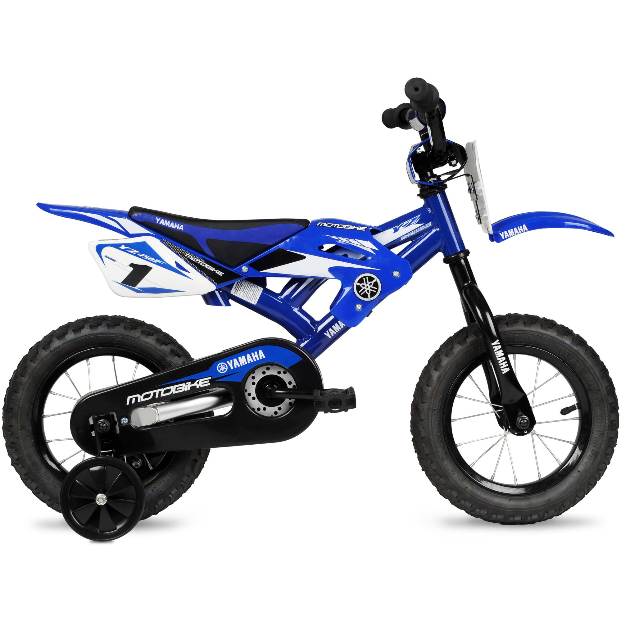 Yamaha 12" Moto BMX Boys Bike, Blue - image 3 of 5