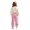 Pink-4, variant on WhouRiu Girls Casual Sweatpants Letter Graphic Elastic Waist Joggers Pants Kids Comfortable Everyday Trousers With Pockets,13-14 Years