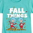 thumbnail image 3 of Dr. Seuss - Fall Things - Toddler And Youth Girls Short Sleeve Graphic T-Shirt, 3 of 6