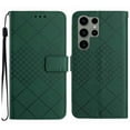 thumbnail image 2 of For Samsung Galaxy S23 Ultra Wallet Case with RFID Blocking Card Slots Holder Premium PU Leather Magnetic Kickstand Shockproof Wrist Strap Removable Flip Protective Cover, Green, 2 of 9