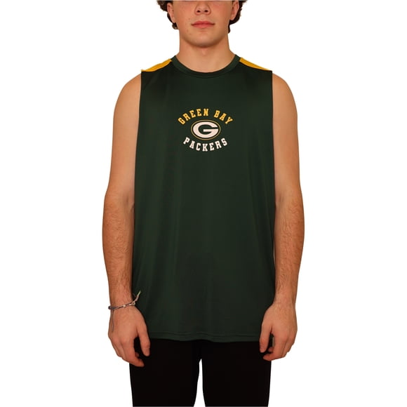 G-III Sports Mens Green Bay Packers Tank Top pac L
