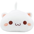 thumbnail image 2 of Bonito gatito de peluche de juguete para mascotas, gatito suave de Anime, almohada de peluche para niños (ojo redondo blanco 30cm) JAMW Sencillez, 2 of 5