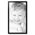 thumbnail image 2 of ArtToFrames 18x32 inch Satin Black Picture Frame, Black Wood Poster Frame (1451), 2 of 8