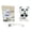 White, variant on KUAZOU Small Fan for Cooling Food,Portable 3 Speeds USB Rechargeable Cute Animal - Food Cooling Mini Clip-On Fan | for Soup Stew Coffee Tea Baked Goods Kitchen Office Dorm Room(Monkey)