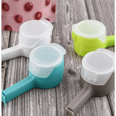 Bag Spouts Bag Clips With Pour Spout, Snack Clips That Pour, Seal And Pour Bag Clip Food Storage Sealing Clips Pour Spouts Reusable Snack Clips Pour Kitchen 6pcs B Pour And Store