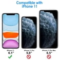 thumbnail image 2 of JETech Case Compatible with iPhone 11 6.1-Inch, Shockproof Leather Wallet Case with Magnetic Flip Cover and Stand Feature (Black), 2 of 7