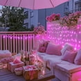 thumbnail image 4 of JMEXSUSS Pink Lights for Valentines Day Decor, 200 LED 66 Ft Pink Christmas String Fairy Lights Clear Wire Plug in for Bedroom Indoor Outdoor Girl's Room Valentines Decorations, 4 of 9