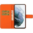 thumbnail image 5 of Case for Samsung Galaxy A35 5G Wallet Case,Galaxy A35 5G Case with Credit Card Slot Stand Magnetic Clasp Kickstand Leather Folio Flip Shockproof Case for Samsung Galaxy A35 5G Orange XC, 5 of 14