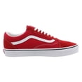 thumbnail image 2 of Vans Old Skool Unisex Shoes Size 4, Color: Racing Red/True White, 2 of 3
