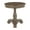 Brown, variant on Avalon Hand Painted Round Accent Table in Wood Antique Goldstone Gold Finish