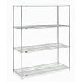 thumbnail image 4 of Nexel Industries 18608C 18 x 60 x 86 in. Plate Starter Shelf Unit, Chrome, 4 of 4
