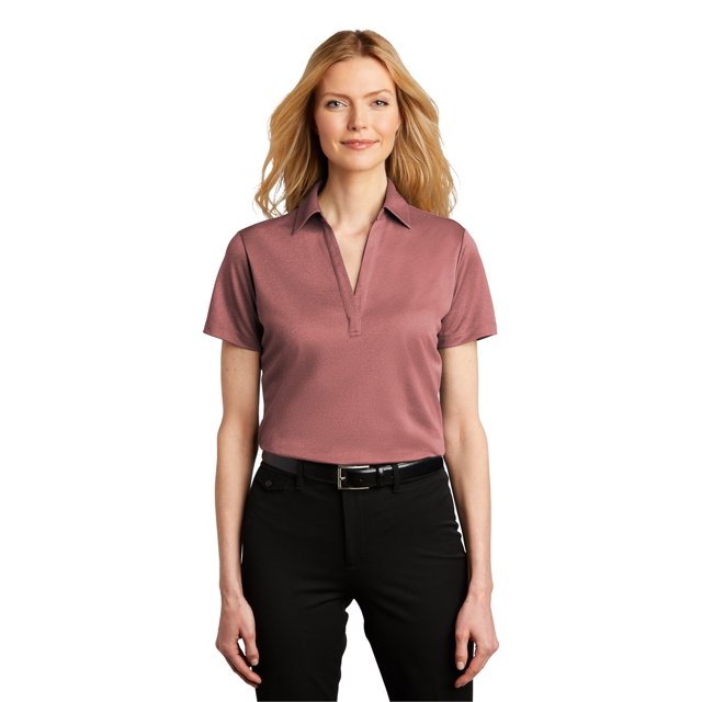 Port Authority Women's Heathered Silk Touch Performance Polo - LK542