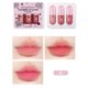thumbnail image 4 of Set de brillo labial hidratante de 3 piezas | Aceite labial brillante de larga duración a base de agua | Glaseado labial hidratante de alto brillo con acabado espejo | Tamaño de viaje 4,5 ml cada, 4 of 7