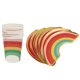 thumbnail image 2 of Colorful Rainbow Paper Cups Kit 1Set for Party, 2 of 3