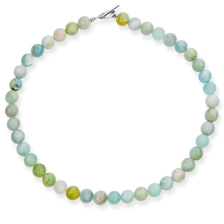 Bling Jewelry Womens Classic Multi-Color Gemstone Bead Strand Necklace with Toggle Clasp 16-20 Inch Bling Jewelry Womens Classic Multi-Color Gemstone Bead Strand Necklace with Toggle Clasp 16-20 Inch