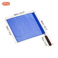 thumbnail image 2 of Uxcell Football Linesman Referee Flag Stainless Steel Pole Sponge Grip, Blue 2 Pack, 2 of 5