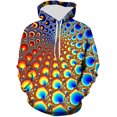 thumbnail image 1 of Xishao Sudadera con Capucha De Llamas Coloridas para Hombre Y Mujer, Ropa De Abrigo Fluorescente 3D, Chaqueta Divertida Negra, Otoño E Invierno 122 CH 122 CH Xishao ropa, 1 of 2