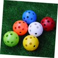 thumbnail image 4 of 8pcs Pickleball Plastic Golf Balls Indoor Baseball Plastic Baseballs Swing Practice Foam Balls Training Balls Practicing Balls Baseball Practicing Bal, 4 of 5