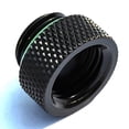 thumbnail image 2 of bitspower g1/4" male to female extender fitting, 7.5mm, matte black, 2 of 4