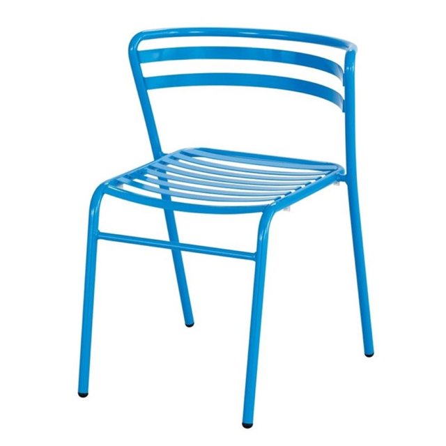 Safco Chaise d'Empilage en Acier CoGo en Bleu (Lot de 2)
