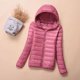 thumbnail image 1 of Chaqueta de plumón corta para mujer, Parkas con cuello alto, Abrigo acolchado de algodón cálido, Tops de talla grande, otoño e invierno, nuevo, 1 of 1