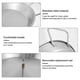 thumbnail image 2 of Stainless steel vertical barbecue grill removable 10 inches, 2 of 5