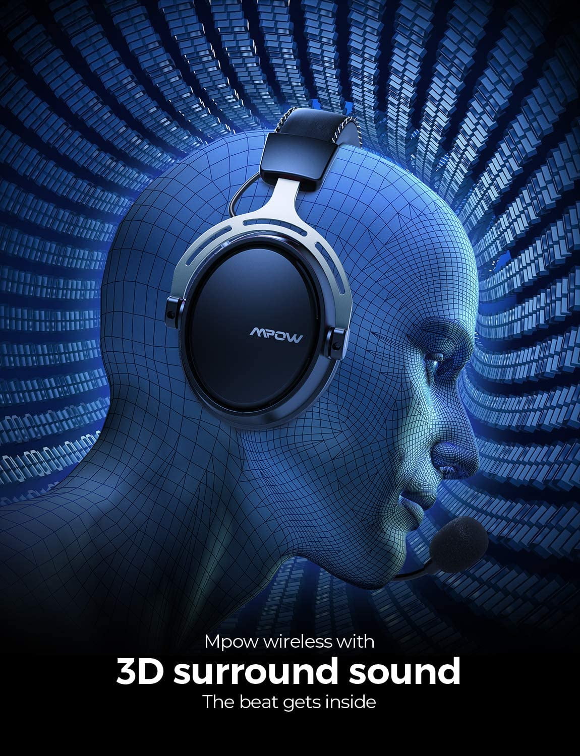 Mpow Air 2.4G Wireless Gaming Headset for PS4/PC Computer Headset with Dual  Chamber Driver,17-Hour of Wireless | Walmart Canada