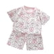 thumbnail image 1 of Odeerbi 3M-6Y Niños Niñas Pijamas de Verano de Algodón Con Estampado Camisetas de Manga Corta Pantalones Cortos Conjunto de Dos Piezas, 1 of 5