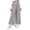 Black, variant on Swuxness Toddler Wide Leg Full Length Pants Stripe Elastic Waist Thin Summer Casual Fashion Wear