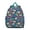 Blue-green-7, variant on Cute Kawaii Alpaca Design Breathable School Backpack - Waterproof Spine-Friendly Student Daypack with Side Mesh Pockets