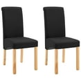 thumbnail image 4 of vidaXL Dining Chairs Accent Upholstered Side Chair with Wood Frame Fabric, 4 of 52