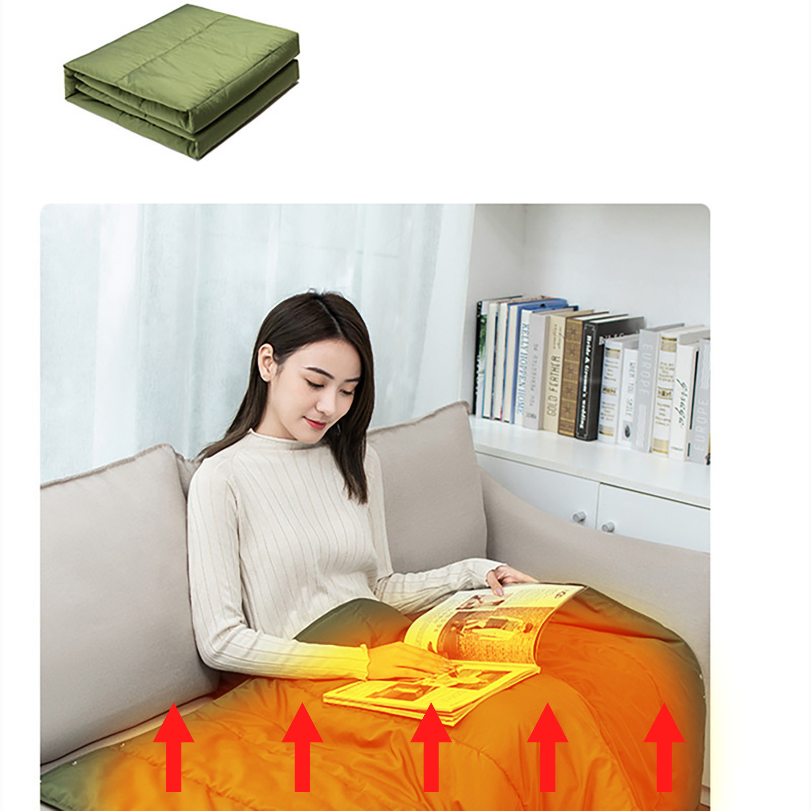 Sunhillsgrace Heatingwarming Equipment Office Blanket 3 Speed Temperature  Control Heating Pad Knee Blanket Heating 55.1 × 31.4 Inches Blanket Hand Electric  Blanket Multifunctional Warmers Usb Home T - Walmart.com