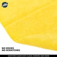 thumbnail image 3 of The Rag Company - Edgeless 365 - Microfiber Towels For Cars - 365gsm, 16in x 16in, Gold (10 Pack), 3 of 9