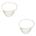 thumbnail image 2 of Minnieouse Cadena de la cintura Cadenas del vientre Accesorio de moda Accesorios de vestir de mujer Dorado Type2 NO2 Minnieouse CBP253424, 2 of 6