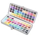 thumbnail image 4 of 100 Colors Watercolor Paint Set Portable Iron Box Watercolor Paint Kit with 3 Brushes for Kids Adult, 4 of 5