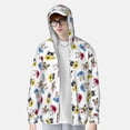 thumbnail image 3 of Picia French Bulldog With Coffee Cup Women's Men's UPF 50+ Sun Protection Hoodie Shirt Long Sleeve SPF Fishing Outdoor UV Hiking Lightweight Shirts-Medium, 3 of 9