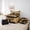 Black Wheat, variant on Manfei Bass Fish 7-Piece Twin Bedding Sets,Green Brown Bedding Comforter Set,Fishing Hunting Breathable Sheet Sets,Ultra Soft Teenagers Bedroom Decor,Reversible