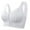 White, variant on Prolriy Bras for Women  Bra for Senior Front Closure Breathable Bra for Seniors Wirefree Bras for Older Women Bralettes for Women Black 38